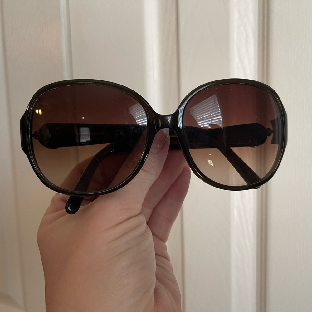 Tory Burch Brown Sunglasses Gold Hardware